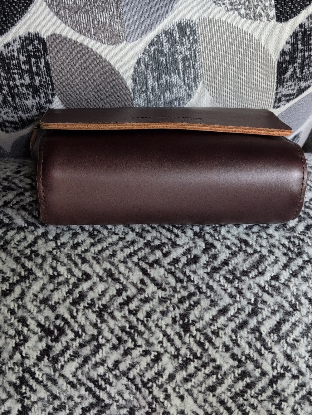 Portland Leather Grizzly Mini Metro Crossbody Bag NWOT - Picture 6 of 13